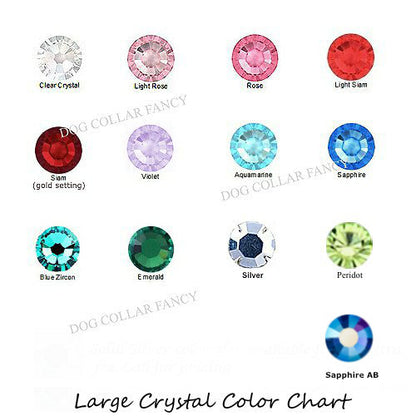 Bling Bling Crystal Pet Collar - For dogs and cats - dog-collar-fancy