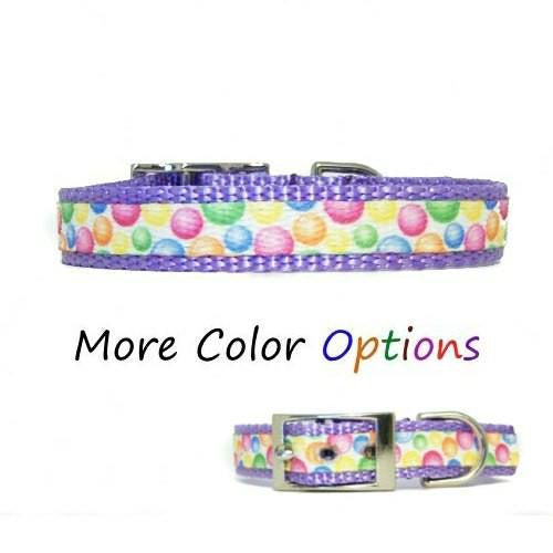 Bubblegum Pet Collar - For dogs and cats - dog-collar-fancy