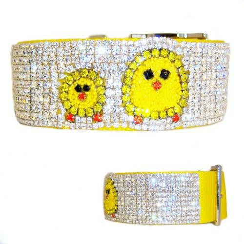 Designer Easter dog collar for large dogs