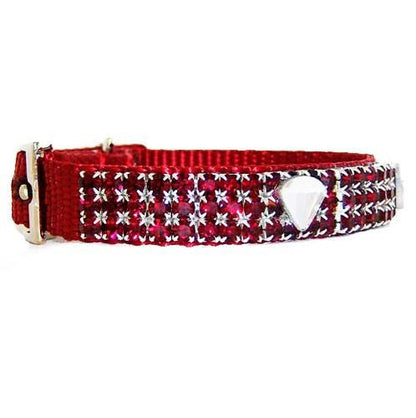 Diamond Accents Crystal Pet Collar - For dogs and cats - dog-collar-fancy