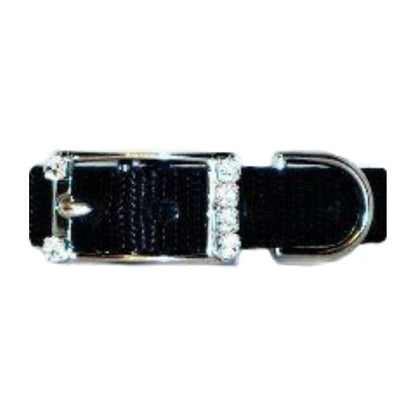 Jeweled buckle option for collars
