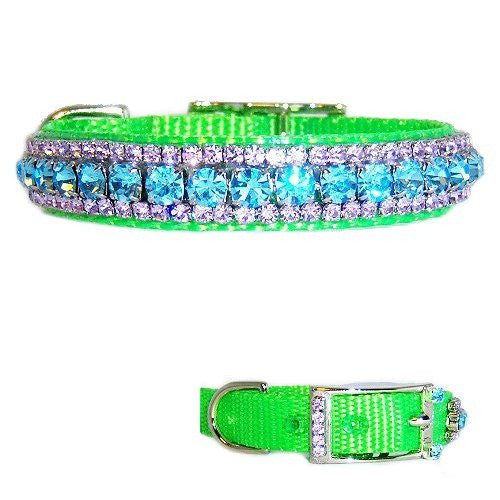 Sweet Taffy Crystal Pet Collar - For dogs and cats - dog-collar-fancy