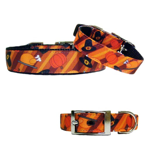 Thanksgiving Turkey Pet Collar - For dogs and cats - dog-collar-fancy