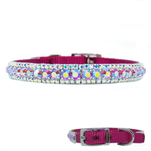 Ultimate Beauty Crystal Pet Collar - For small dogs and cats - dog-collar-fancy